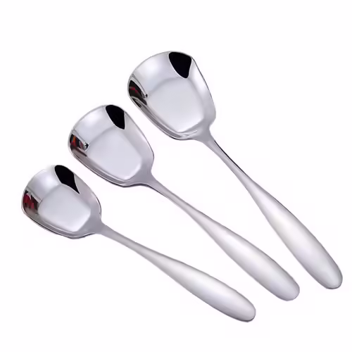 Wholesale Stainless Steel Cutlery Set With Unique Design Knife, Spoon And Flat Spoon Series