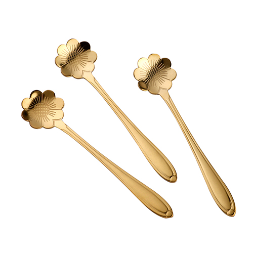 Stainless Steel Flower Spoon Stirring Spoon